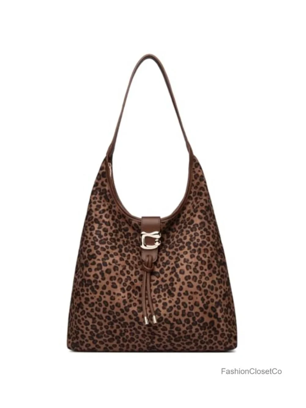 Faux Suede Hobo Bag with Tassel Large Tote Shoulder Purse Zipper